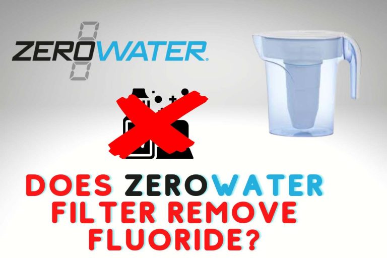 Does Zerowater Filter Remove Fluoride? [Some Quick Answers]