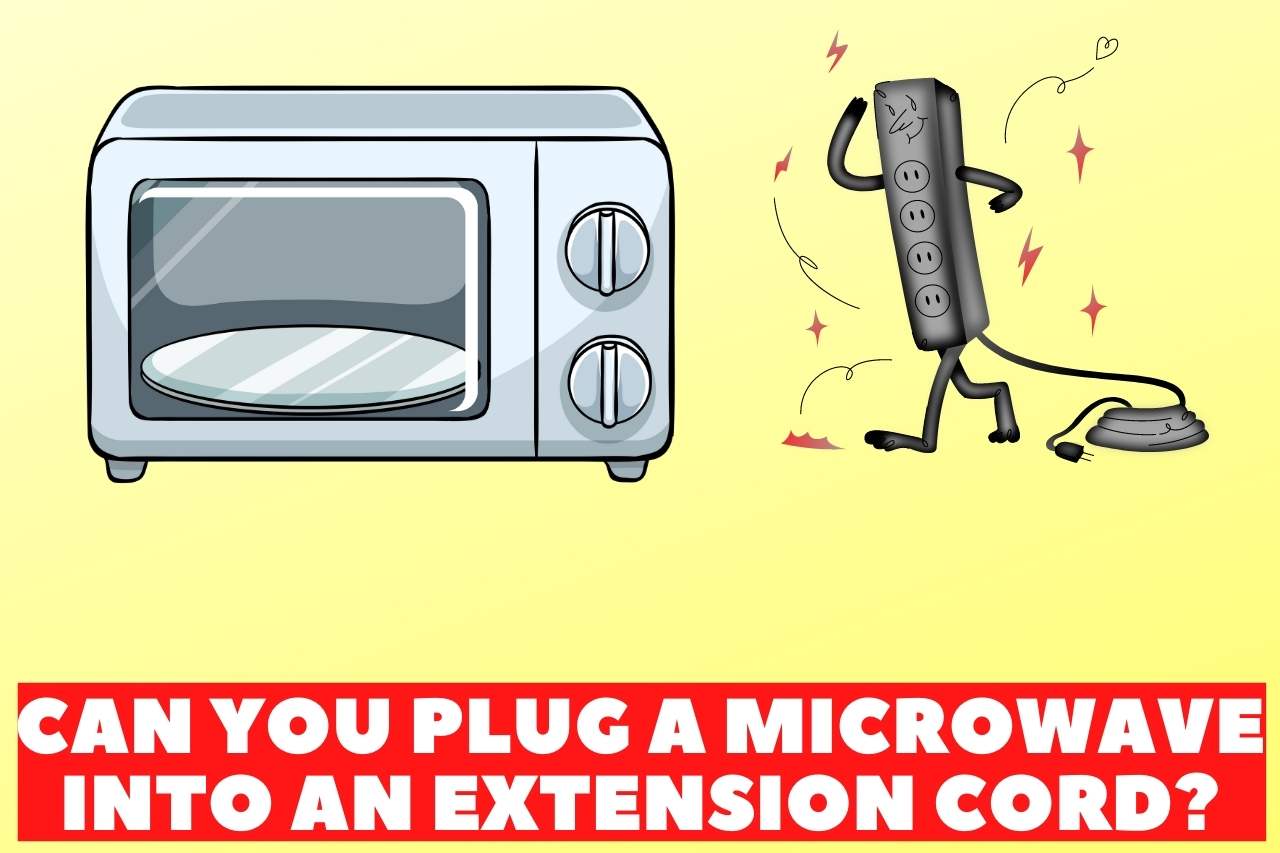can you plug a microwave into an extension cord