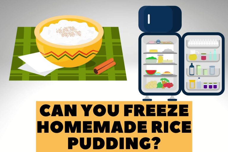 Can You Freeze Homemade Rice Pudding? [Step By Step Guide]