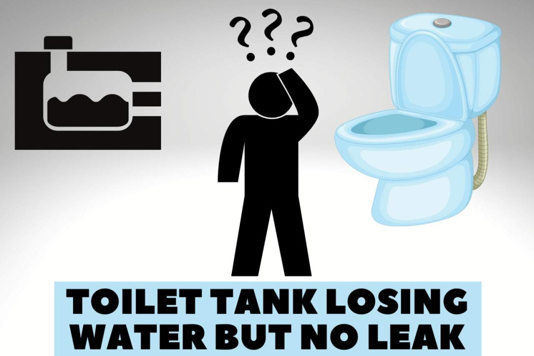 Toilet Tank Losing Water But No Leak Problem SOLVED!!!