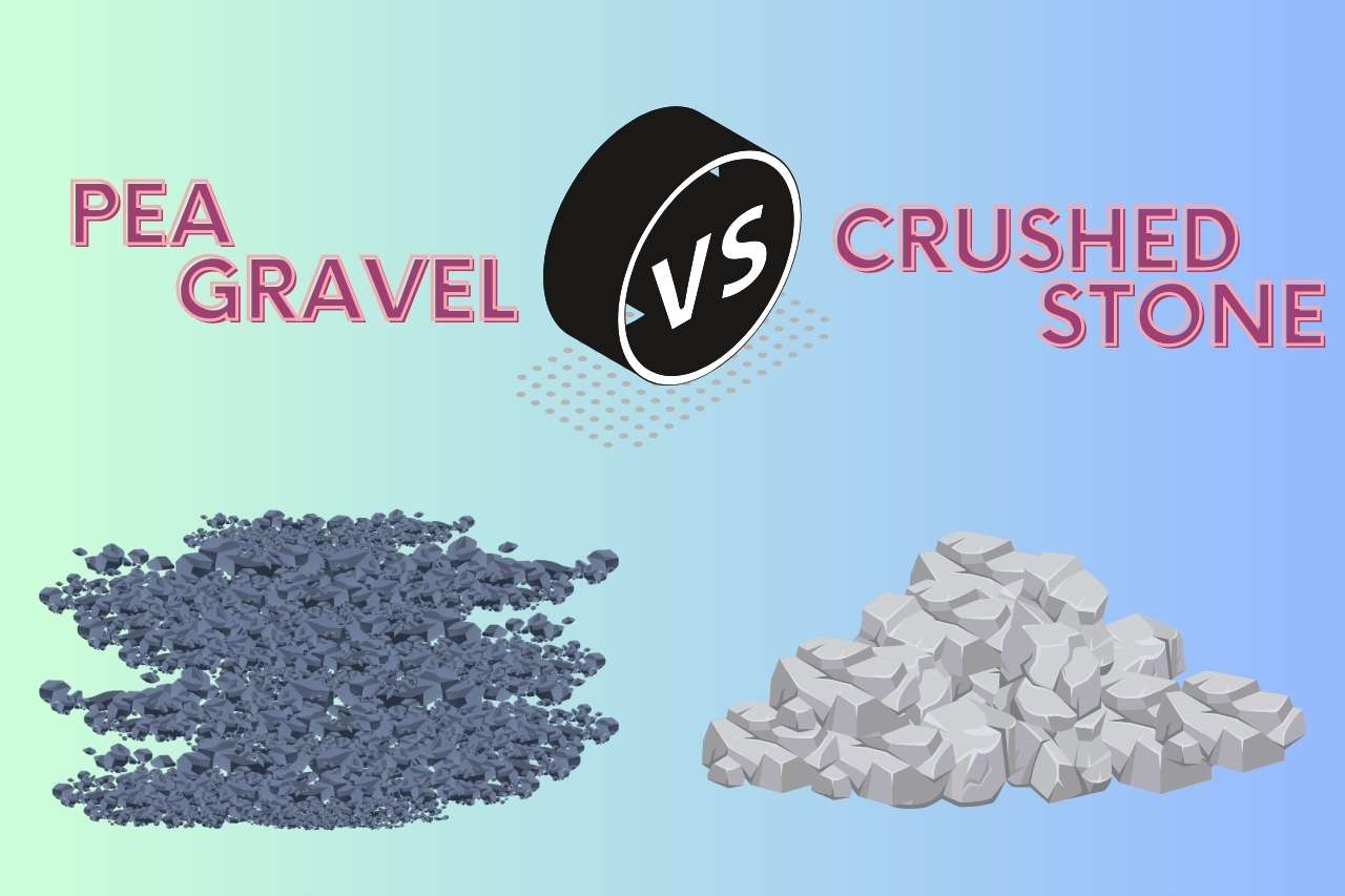 pea gravel vs crushed stone