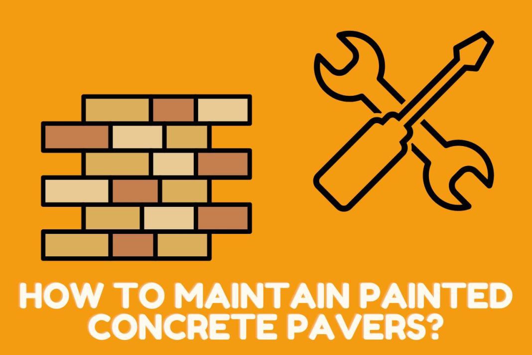 Can you Paint Concrete Pavers? (Quick & Easy)