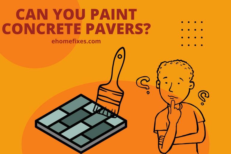 Can you Paint Concrete Pavers? (Quick & Easy)