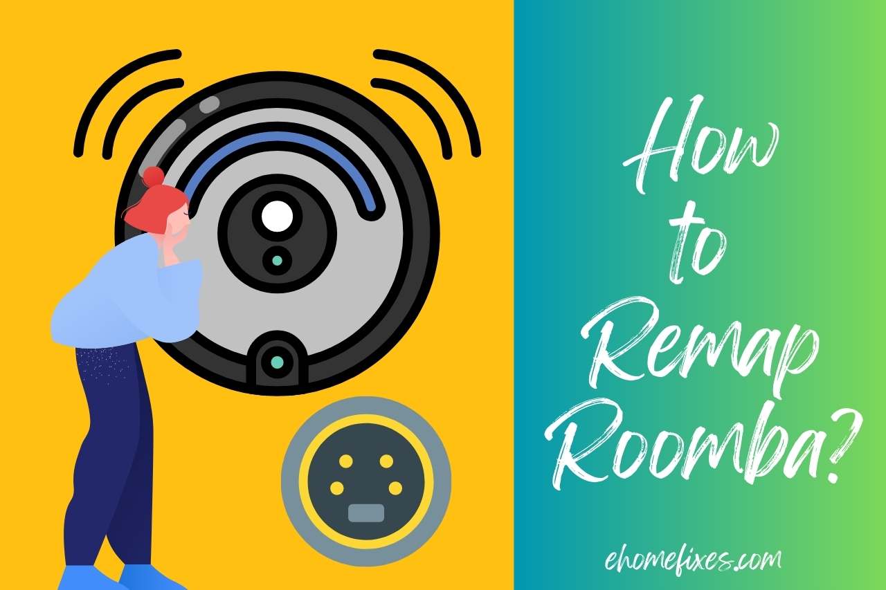 how to remap roomba