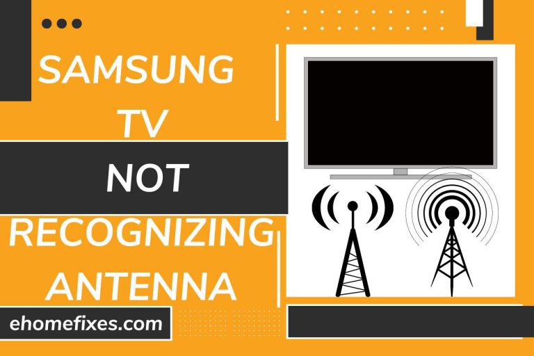 Samsung TV Not Recognizing Antenna – Solving the Mystery!