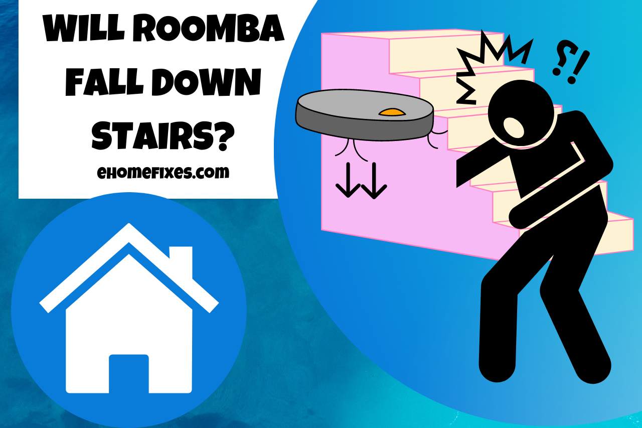 will roomba fall down stairs