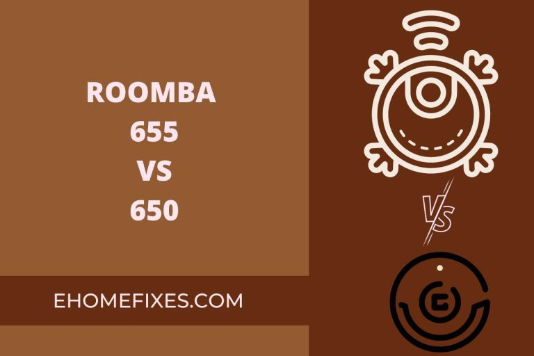 Roomba 655 vs 650 – (Side-by-Side Showdown)