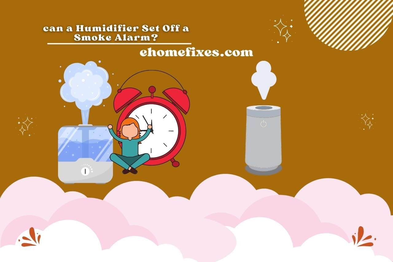 can a humidifier set off a smoke alarm