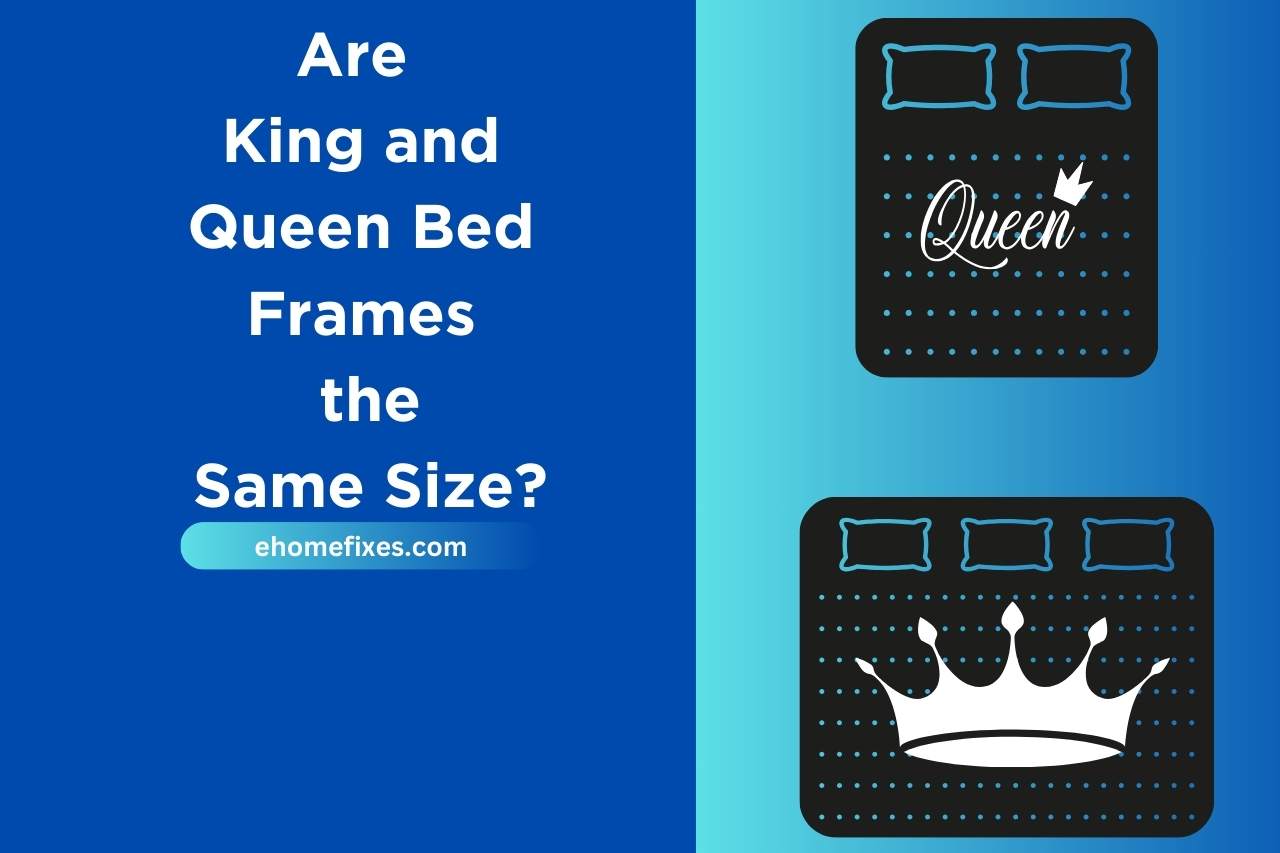 Are King and Queen Bed Frames the Same Size